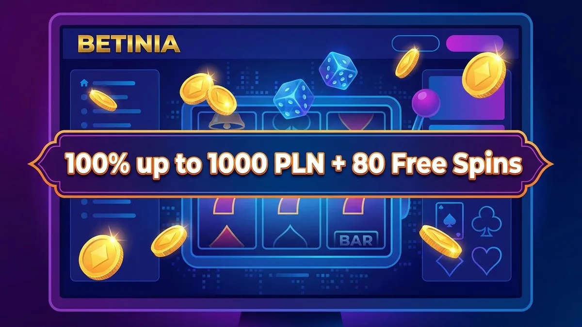Betinia bonus powitalny